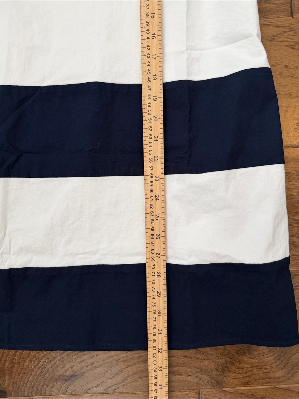 STS Sail to Sable Classic Navy Stripe Sleeveless shift Tunic Dress S Nautical - Picture 10 of 12